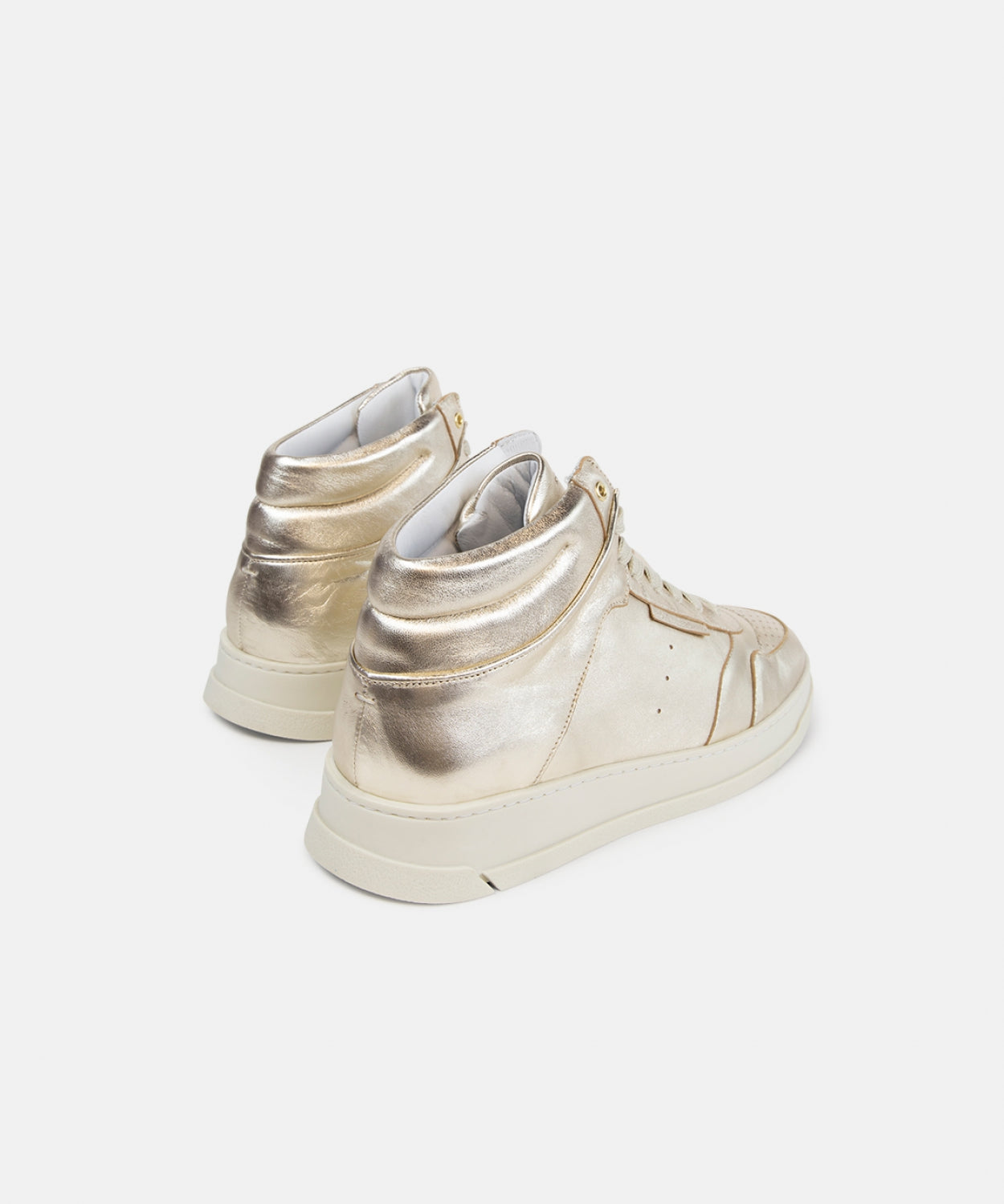 Attila Hi Top Sneaker Metallic Men | Gold