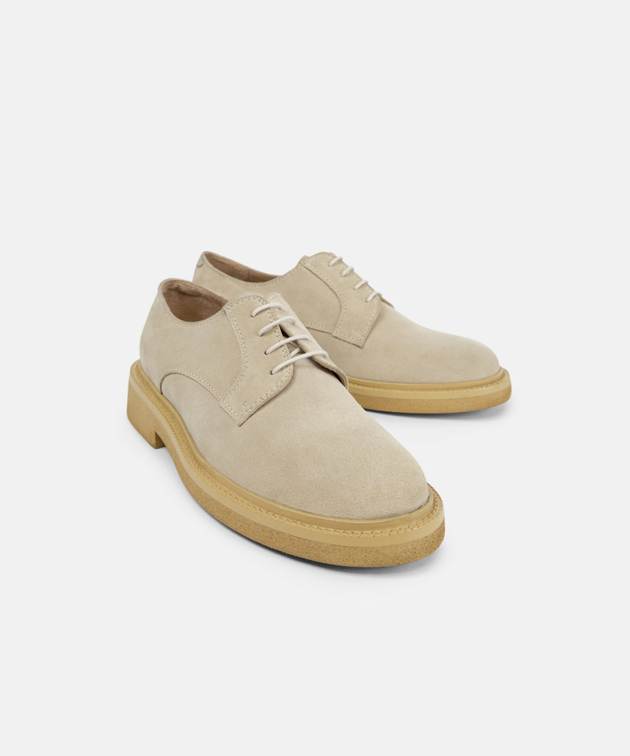 Bond Blox Derby Suede Shoe 241 | Sand