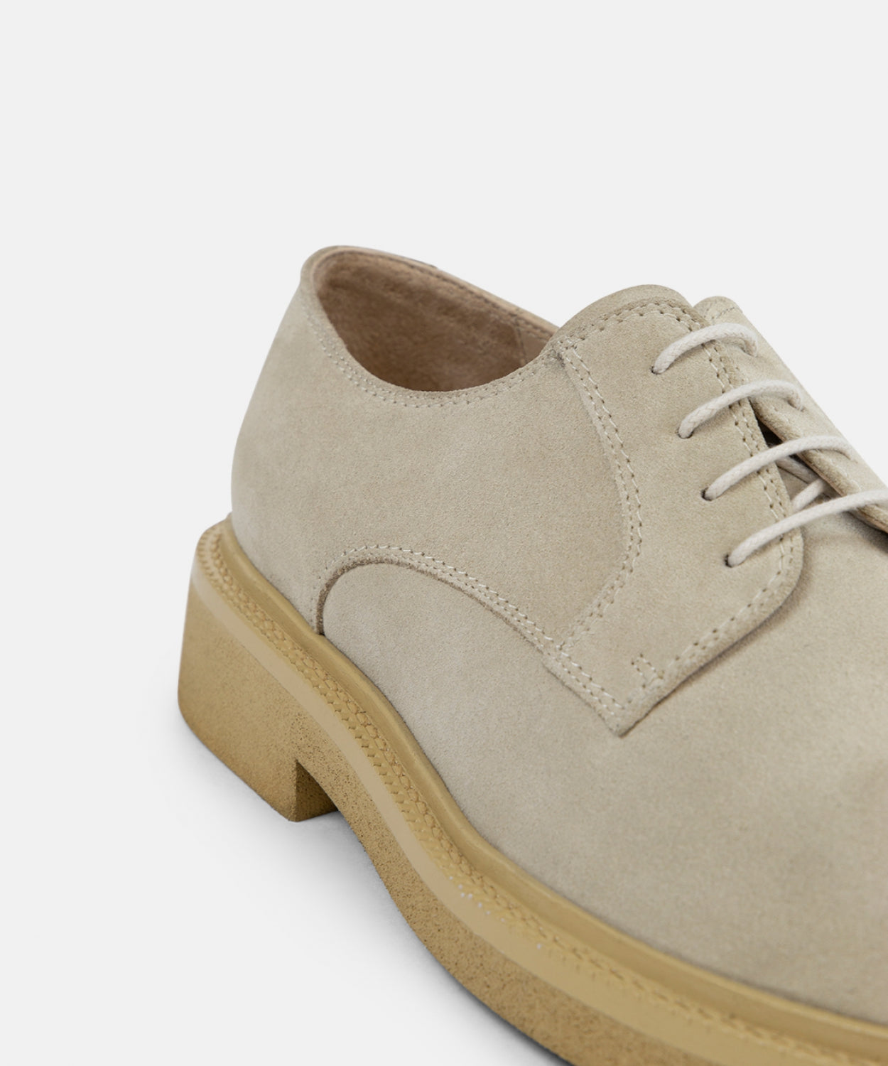 Bond Blox Derby Suede Shoe 241 | Sand