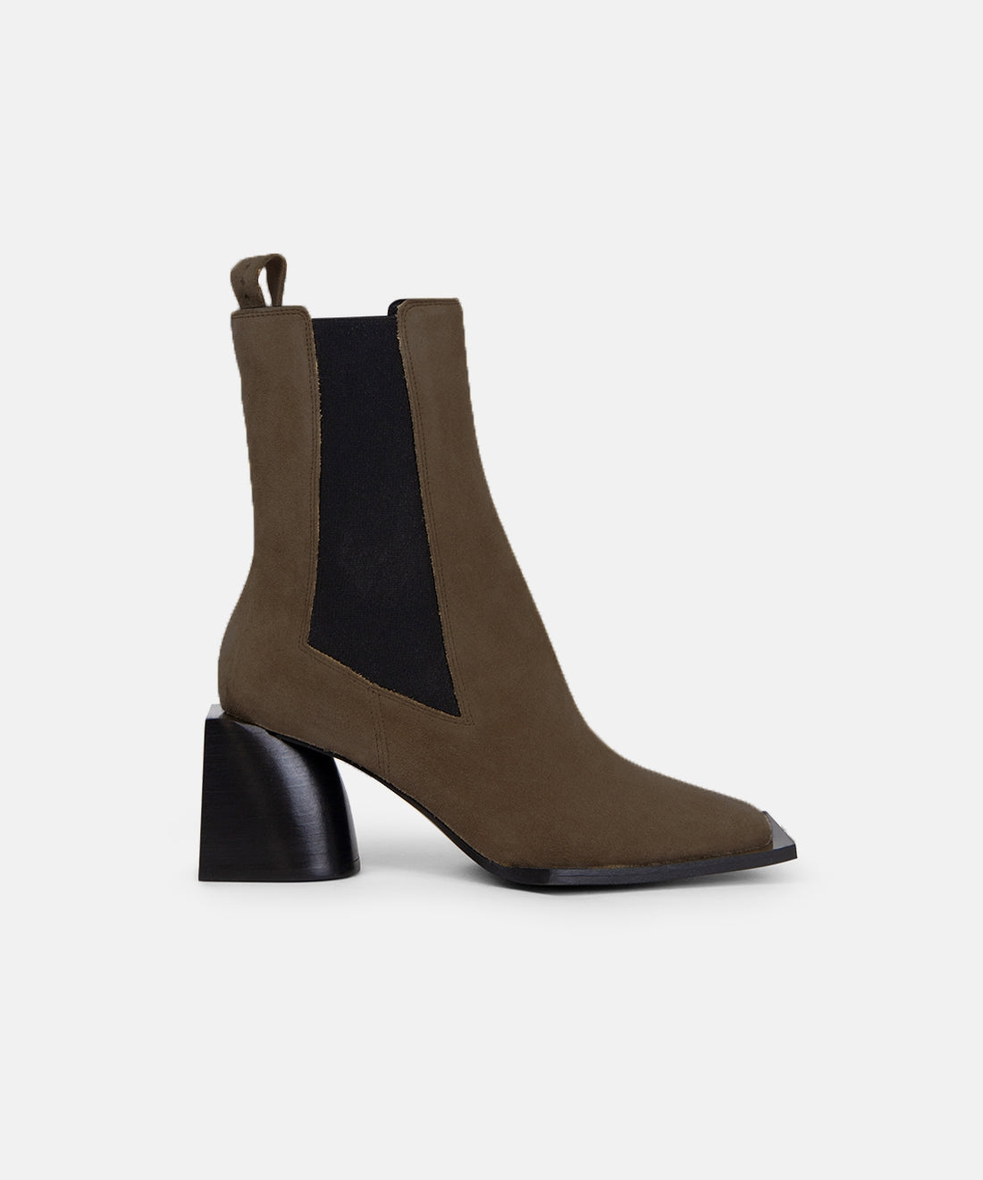 Luna Chelsea Boot Suede 241 | Hazel Brown