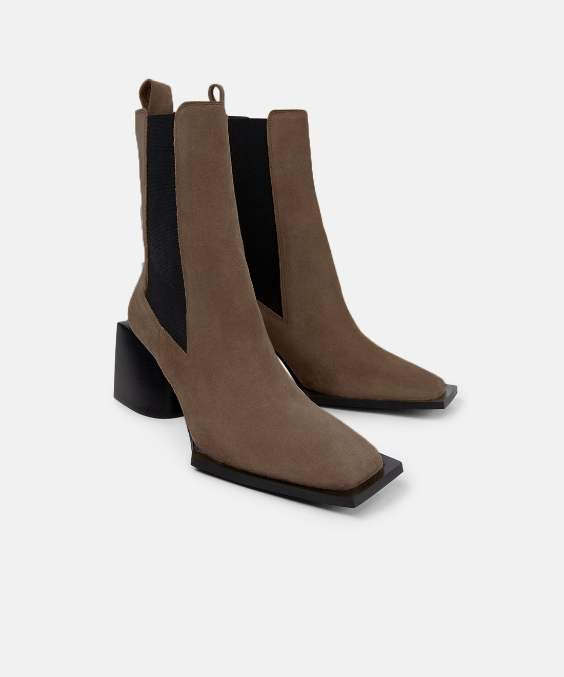 Luna Chelsea Boot Suede 241 | Hazel Brown