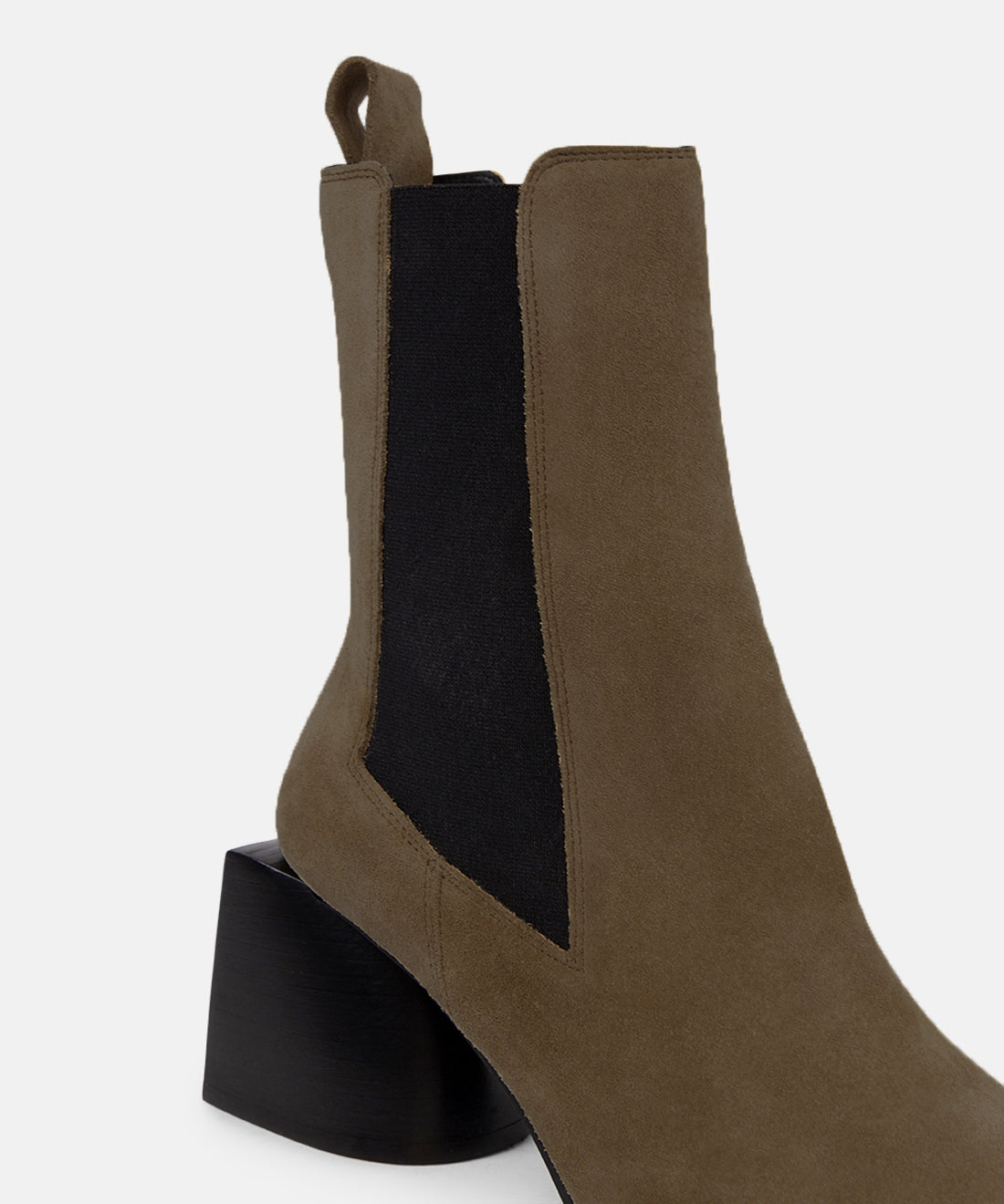 Luna Chelsea Boot Suede 241 | Hazel Brown