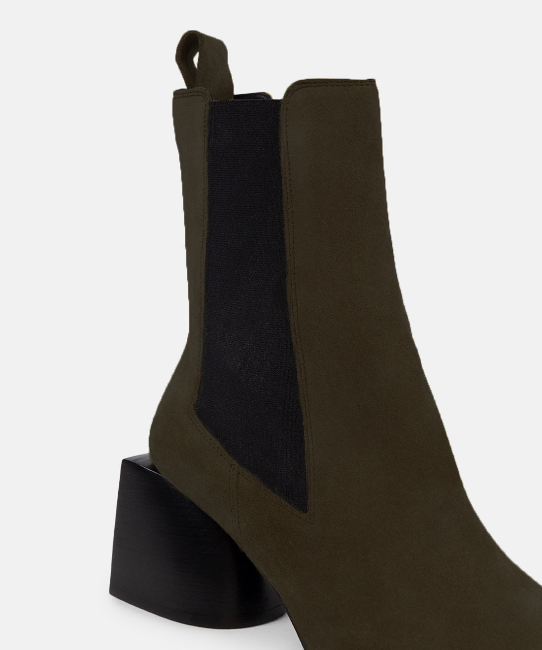 Luna Chelsea Boot Suede 245 | Dark Khaki