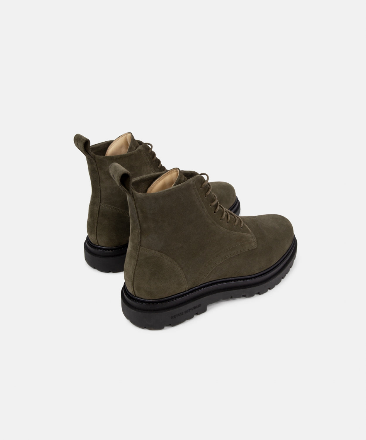 Rover lace Up Boot Suede 245 | Dark Khaki