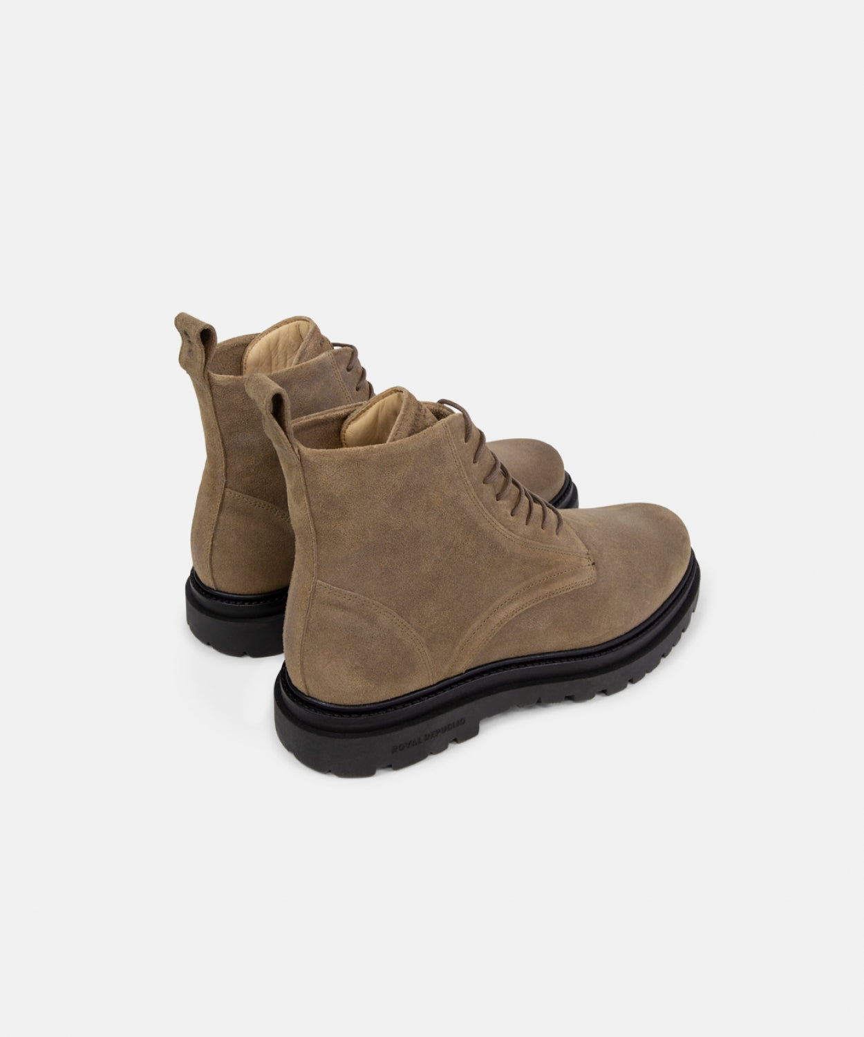 Rover lace Up Boot Suede 245 | Hazel Brown