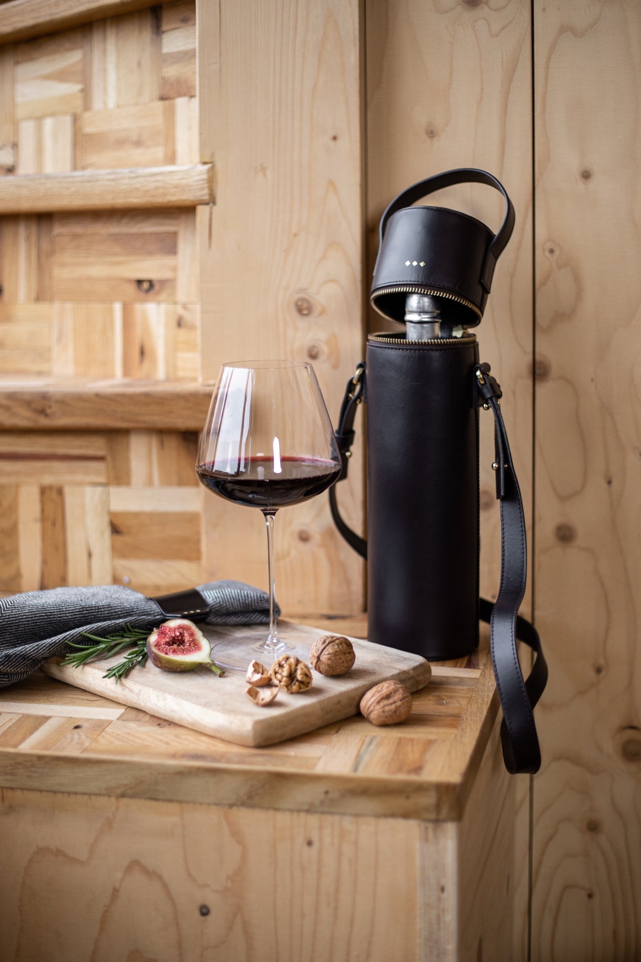 Picnic Wine Holder 211 | Black