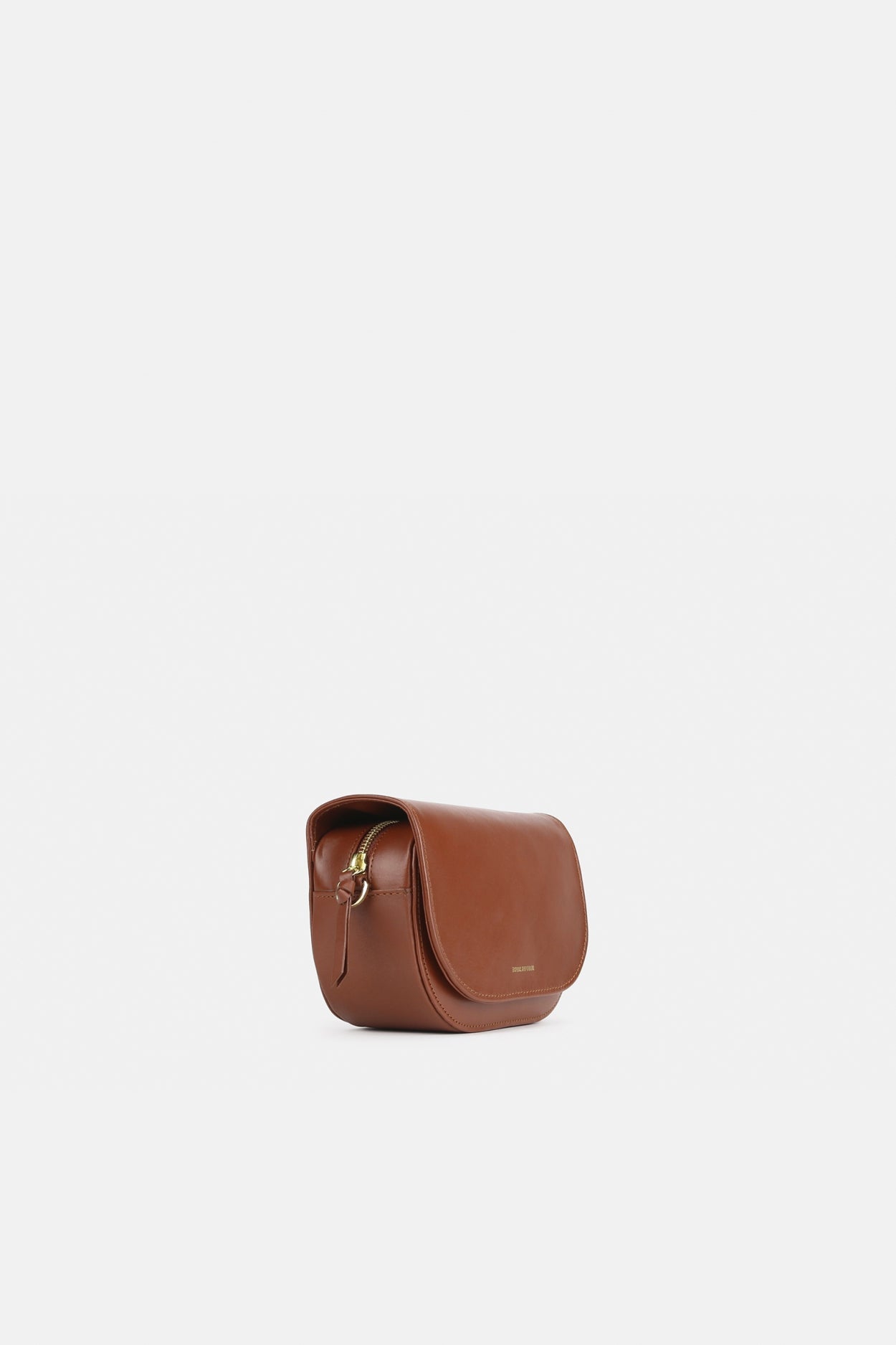 Raf Curve Evening Bag 181 | Cognac