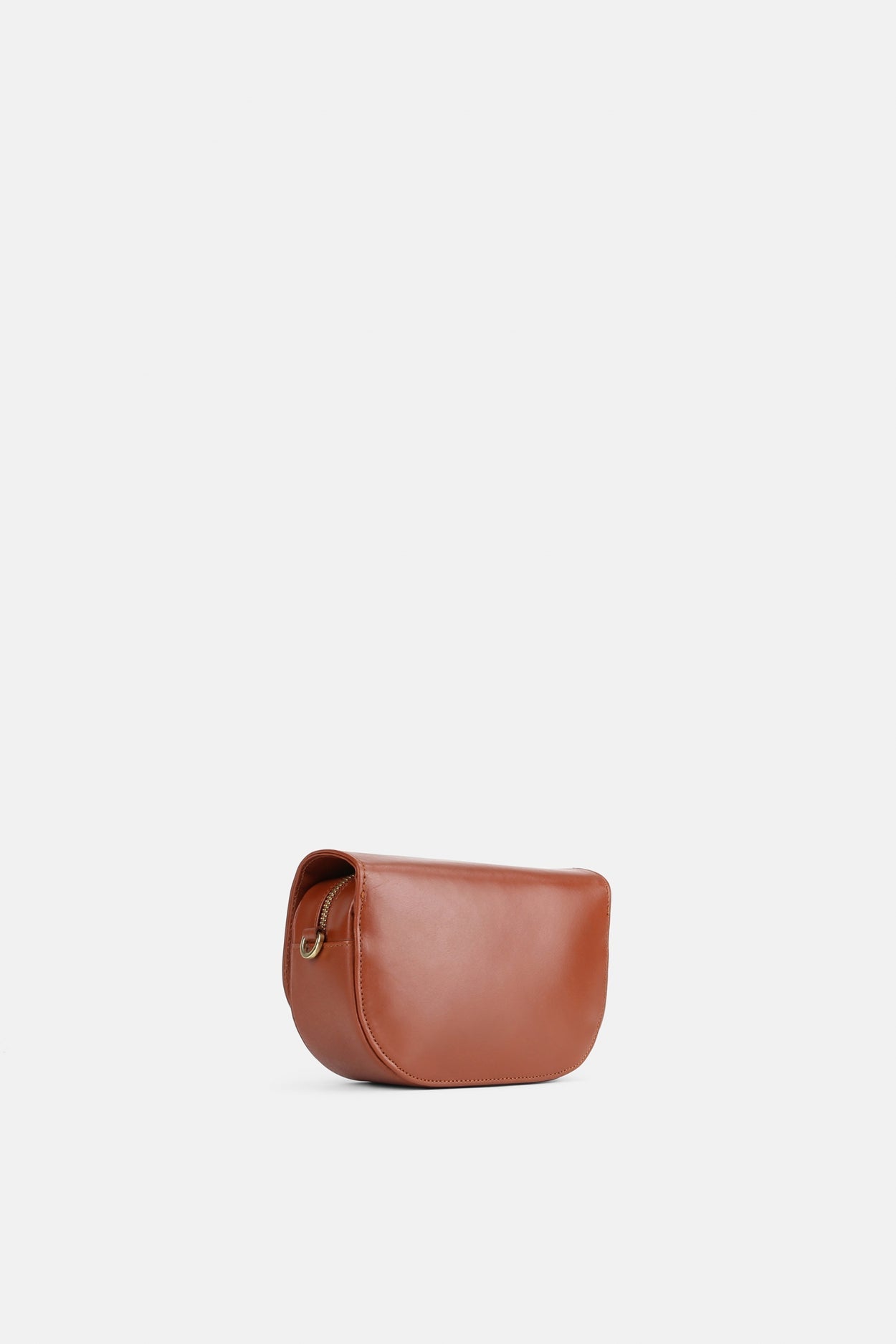 Raf Curve Evening Bag 181 | Cognac