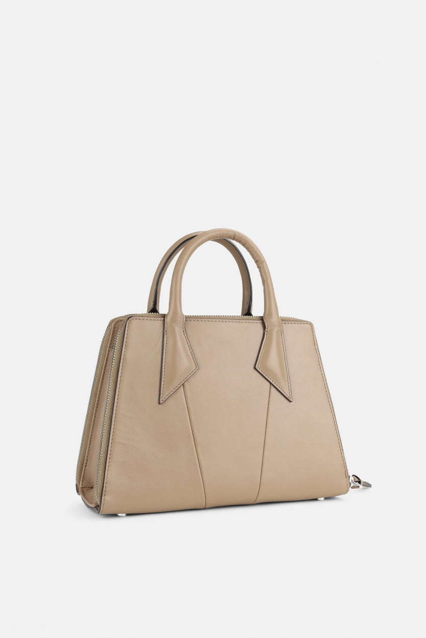 Trapeze Handbag 221 | Taupe