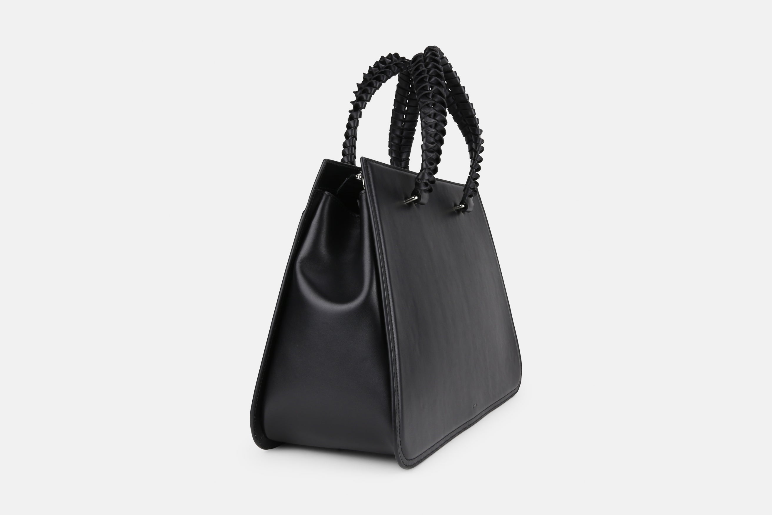 Charm Braided Shopper 221 | Black