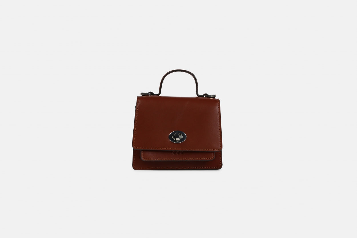 New Conductor Miniature Bag 211 | Cognac