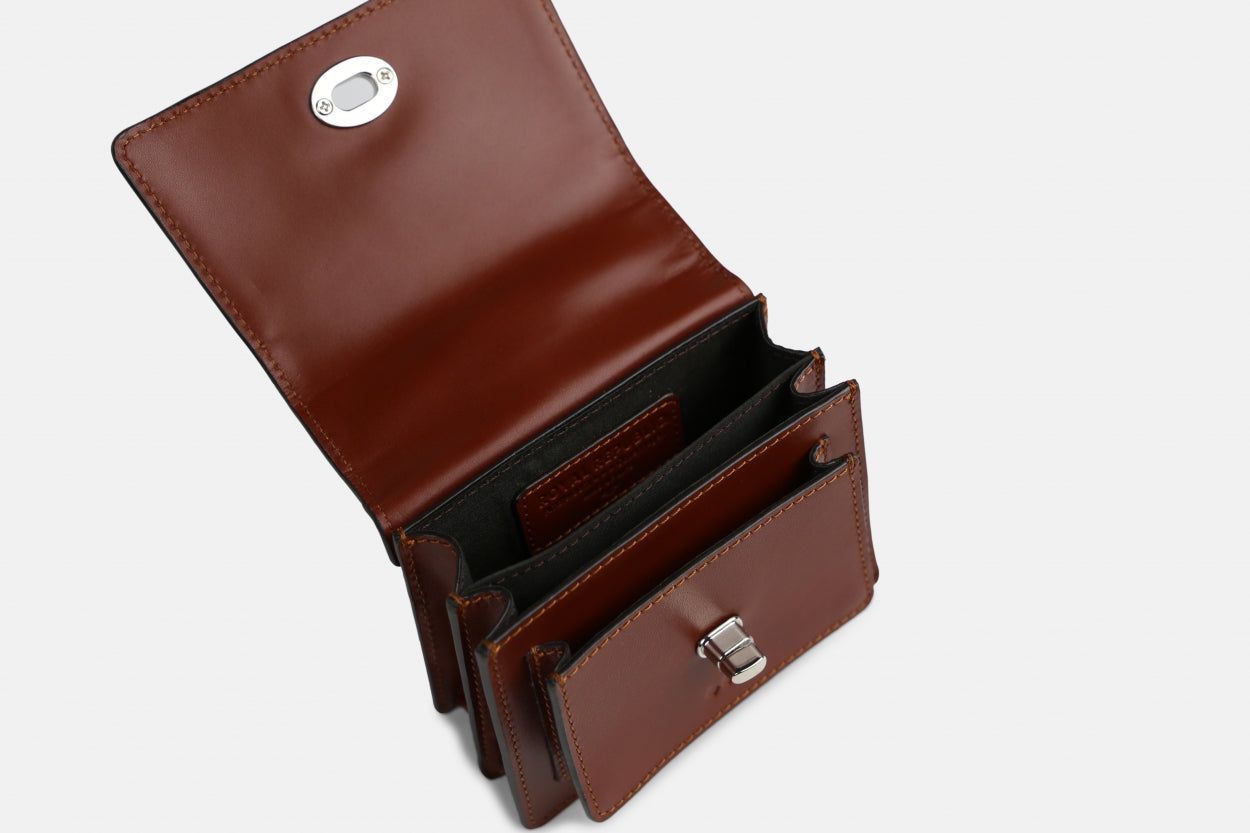 New Conductor Miniature Bag 211 | Cognac