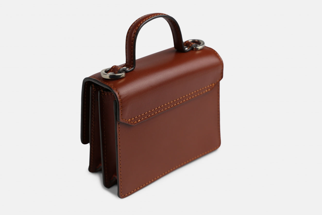 New Conductor Miniature Bag 211 | Cognac