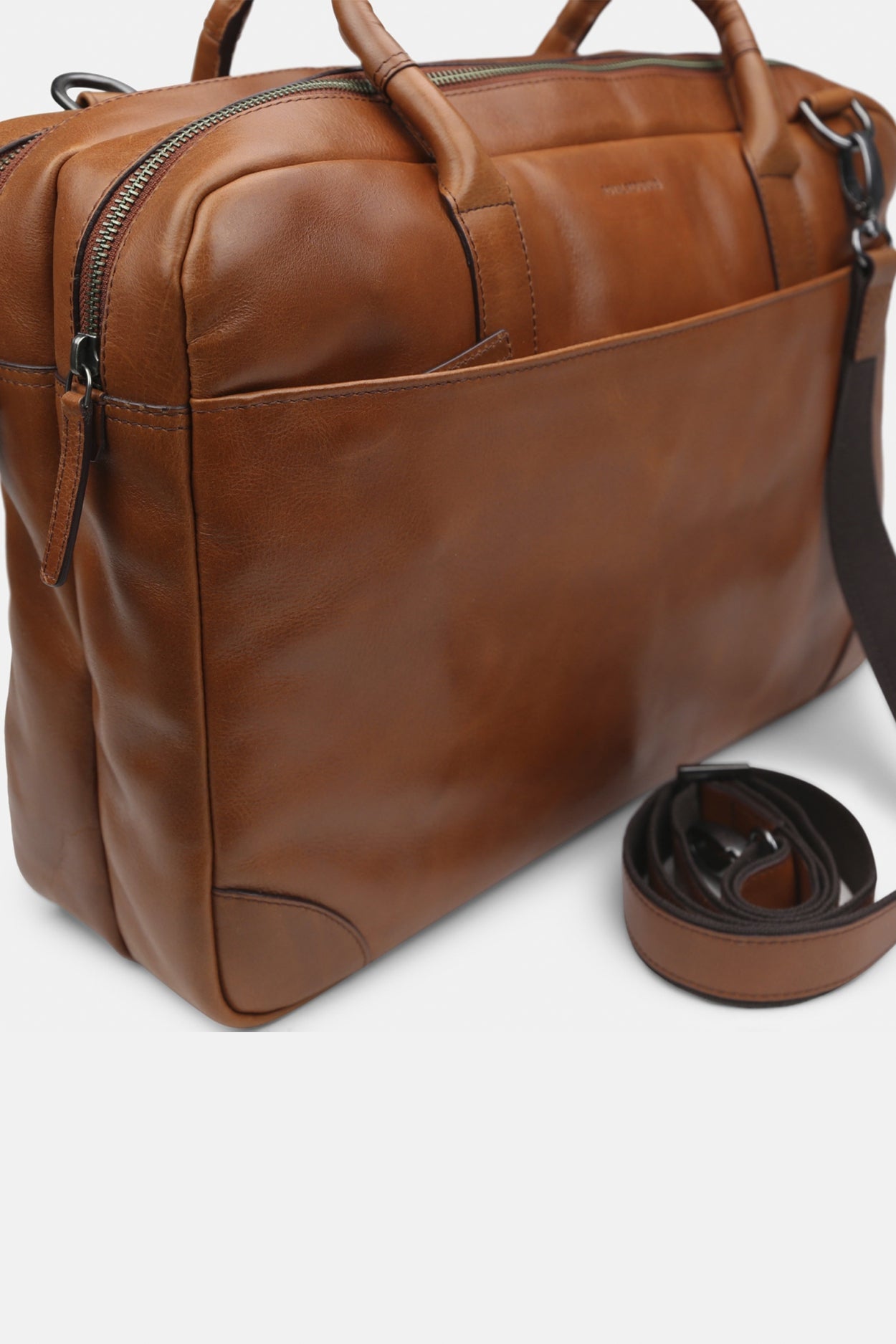 Explorer Laptop Bag Double 151 | Cognac