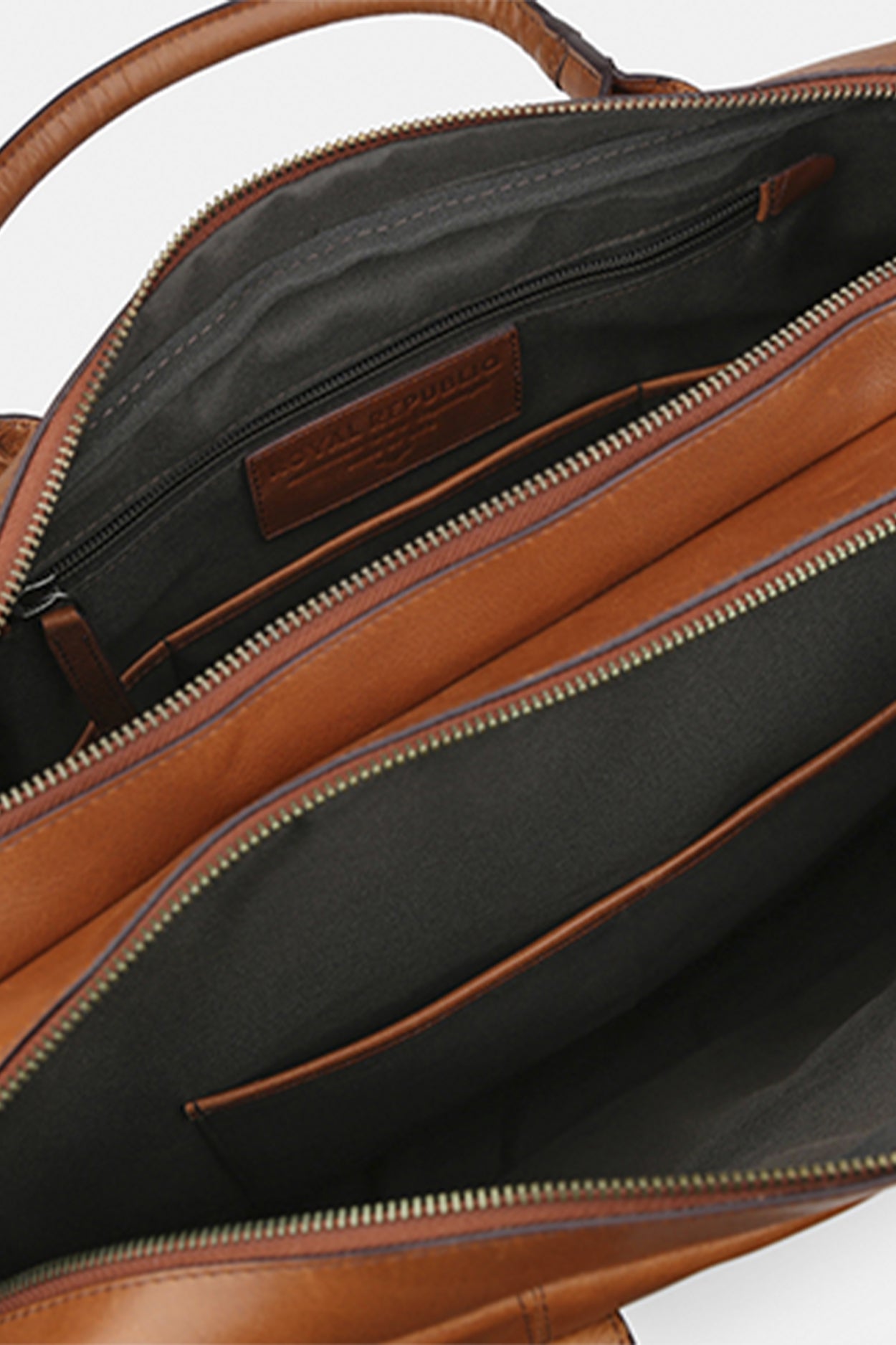 Explorer Laptop Bag Double 151 | Cognac