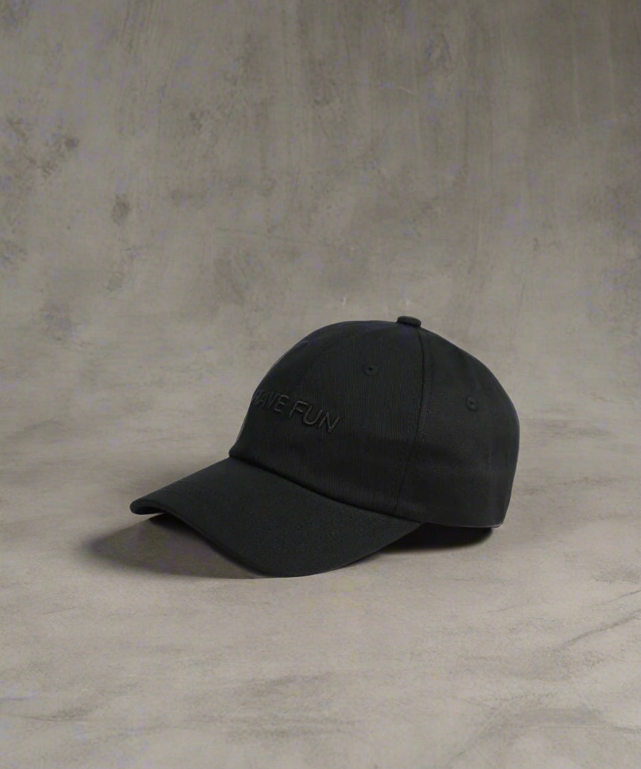 Aims of Life Cap - Have Fun | Black