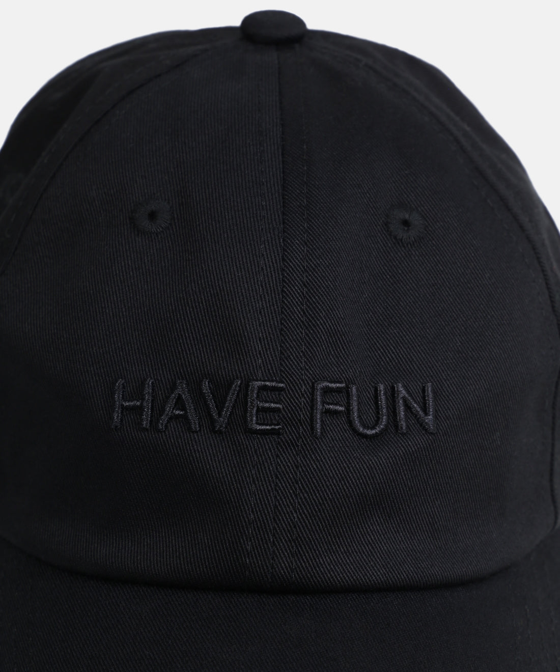 Aims of Life Cap - Have Fun | Black