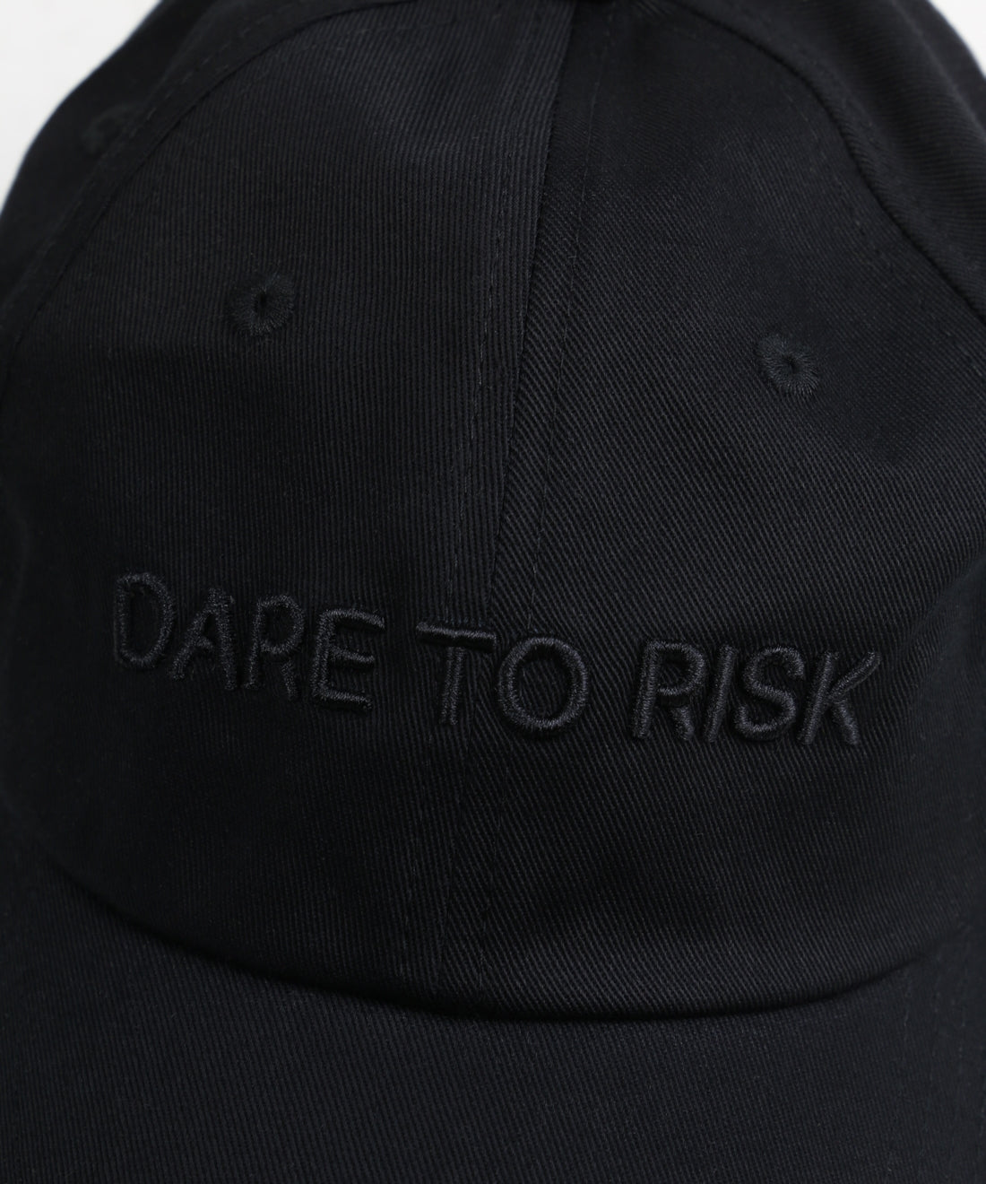 Aims of Life Cap - Dare to Risk | Black