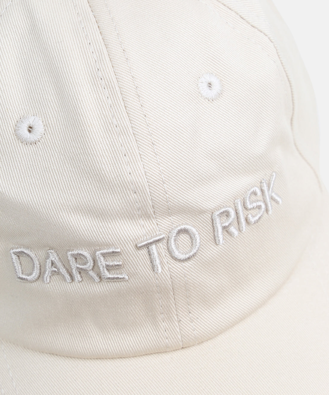 Aims of Life Cap - Dare to Risk | Beige