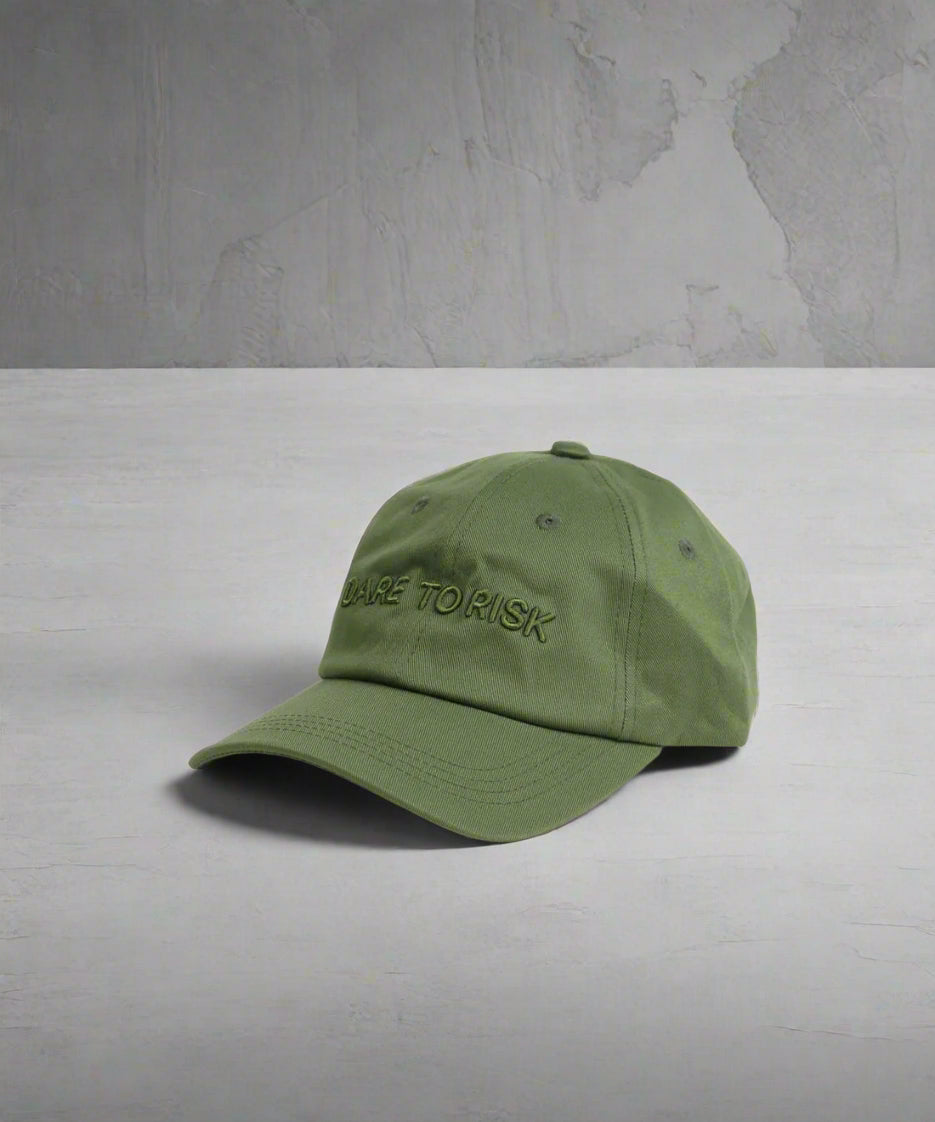 Aims of Life Cap - Dare to Risk | Dark Khaki