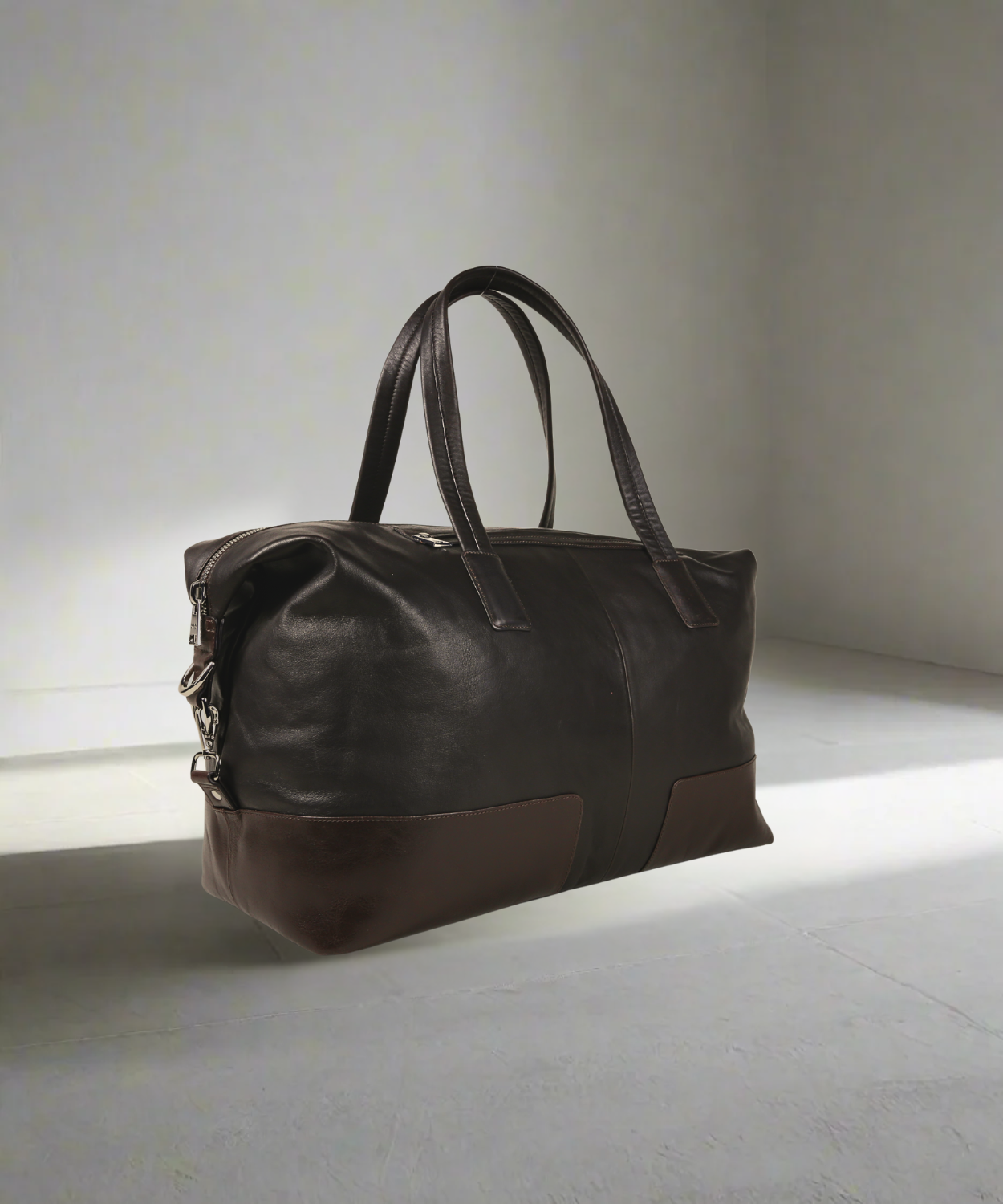 Brown Royal RepubliQ  leather Stayover bag
