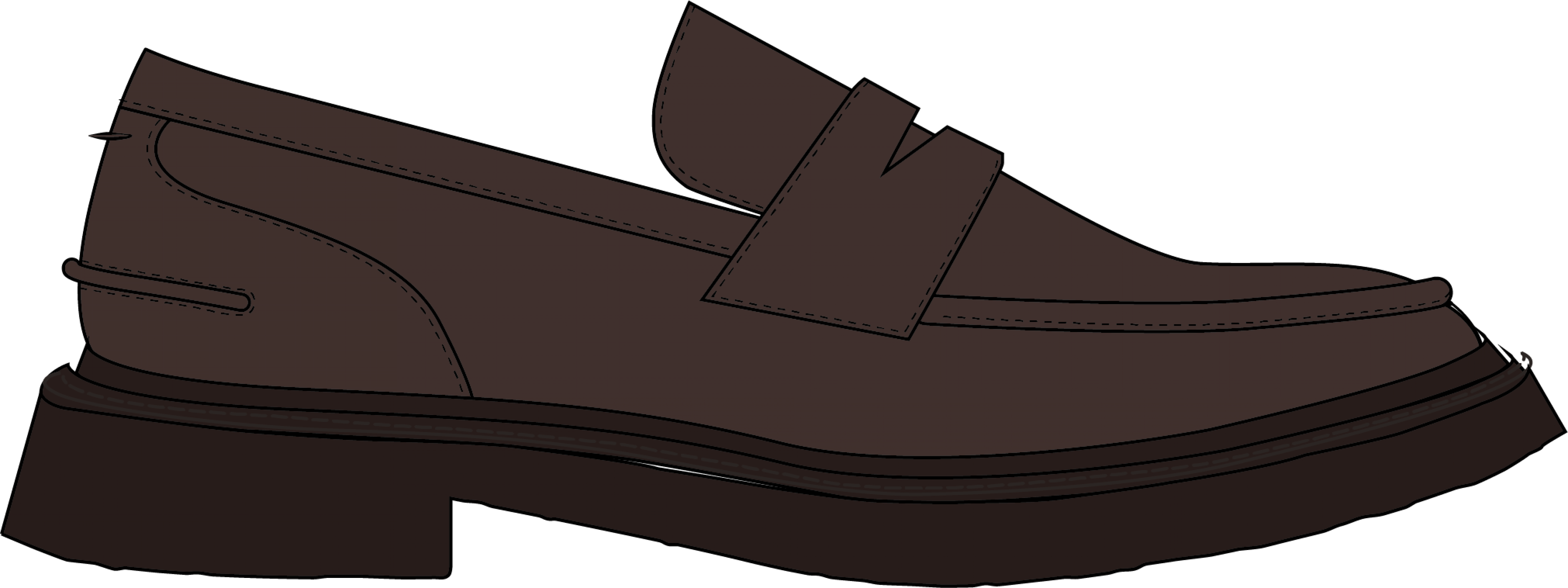 Bond Blox Suede Loafer 241 | Dark Brown