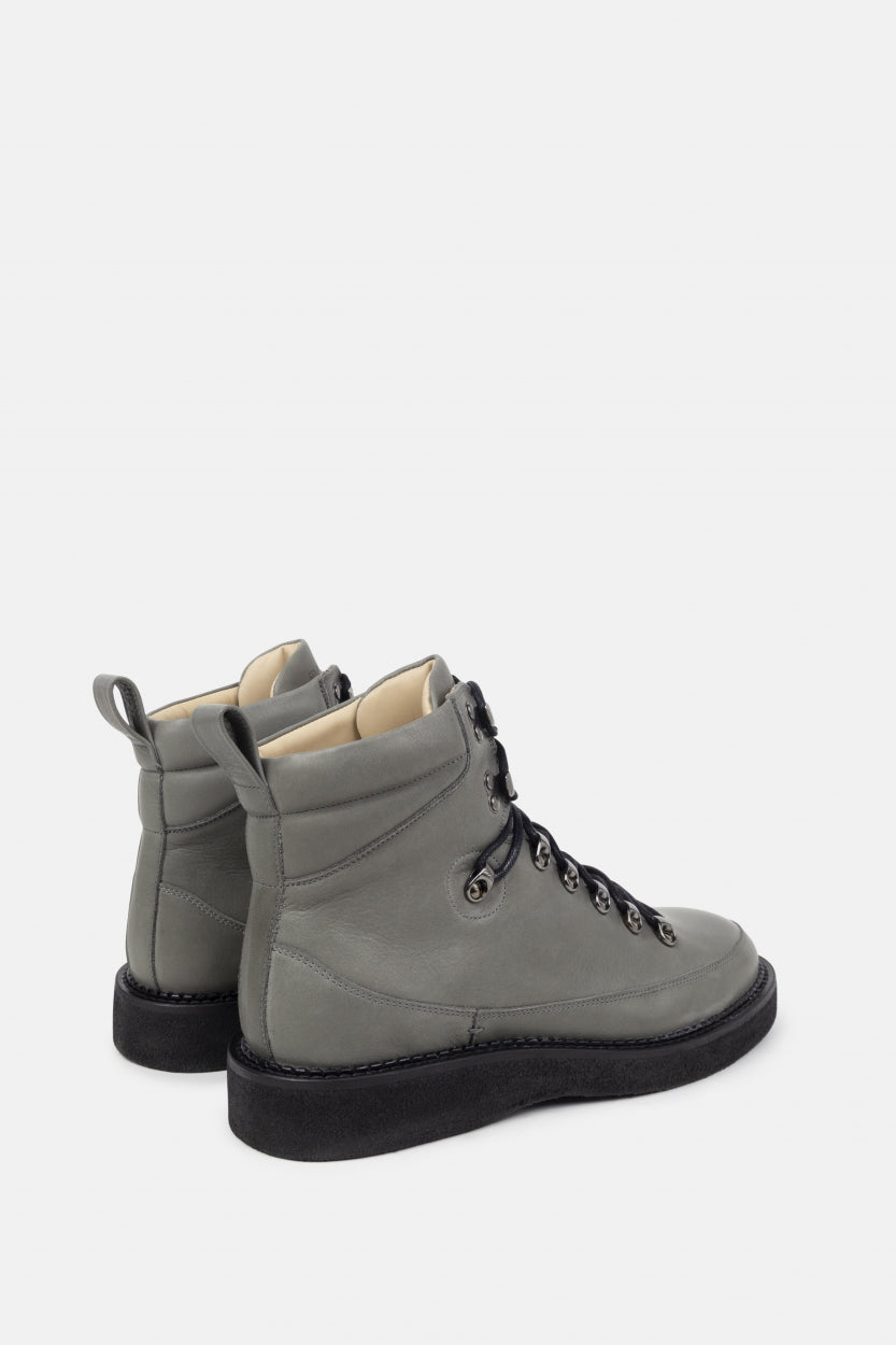 Tediq Crepe Hiker Boot | Dark Khaki / Anthracite