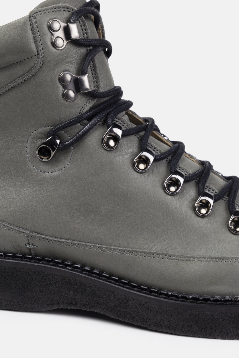 Tediq Crepe Hiker Boot | Dark Khaki / Anthracite