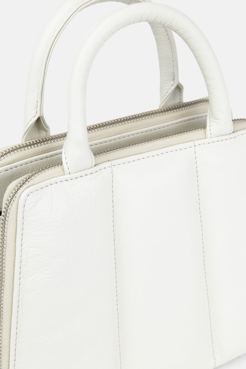 Trapeze Handbag Padded | Off White