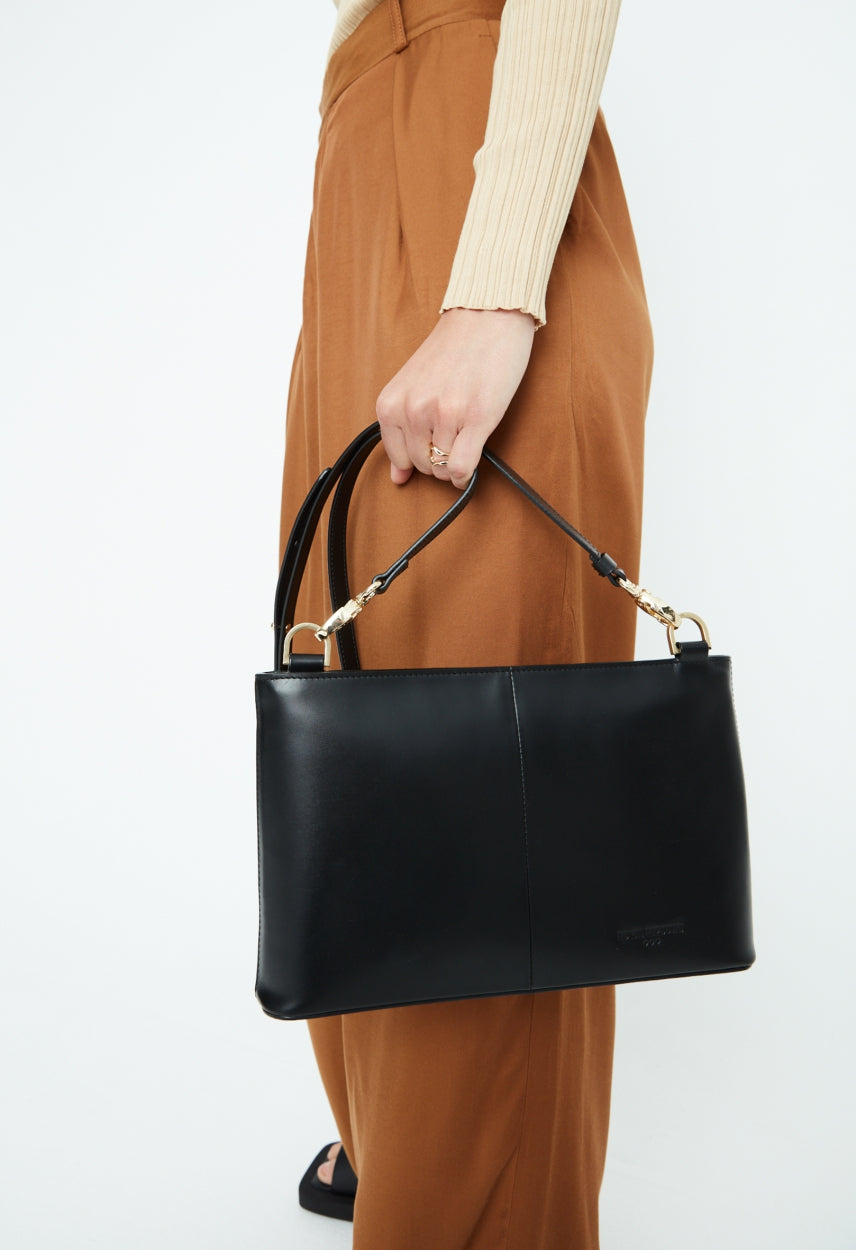 Reflection Shoulder bag Horizontal | Black