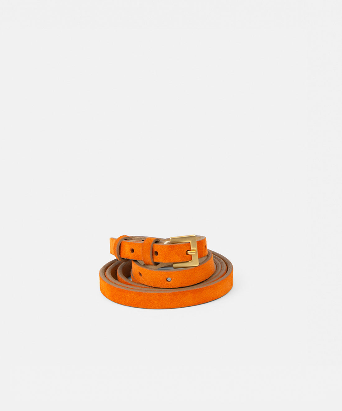 Rocket Suede Belt | Orange