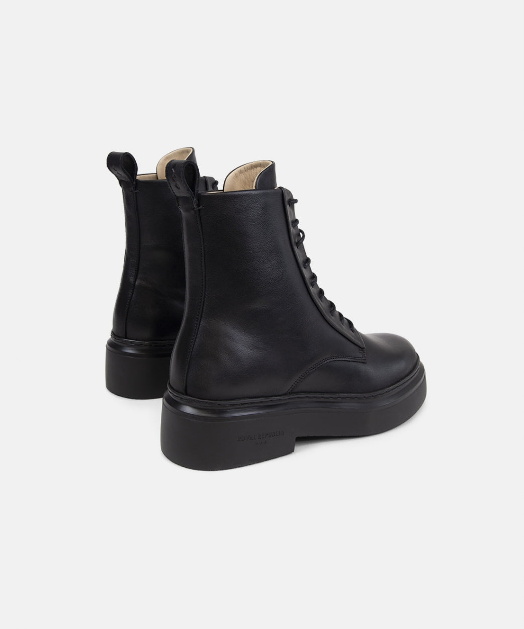 Elle Lace Up Boot 235 - Women | Black