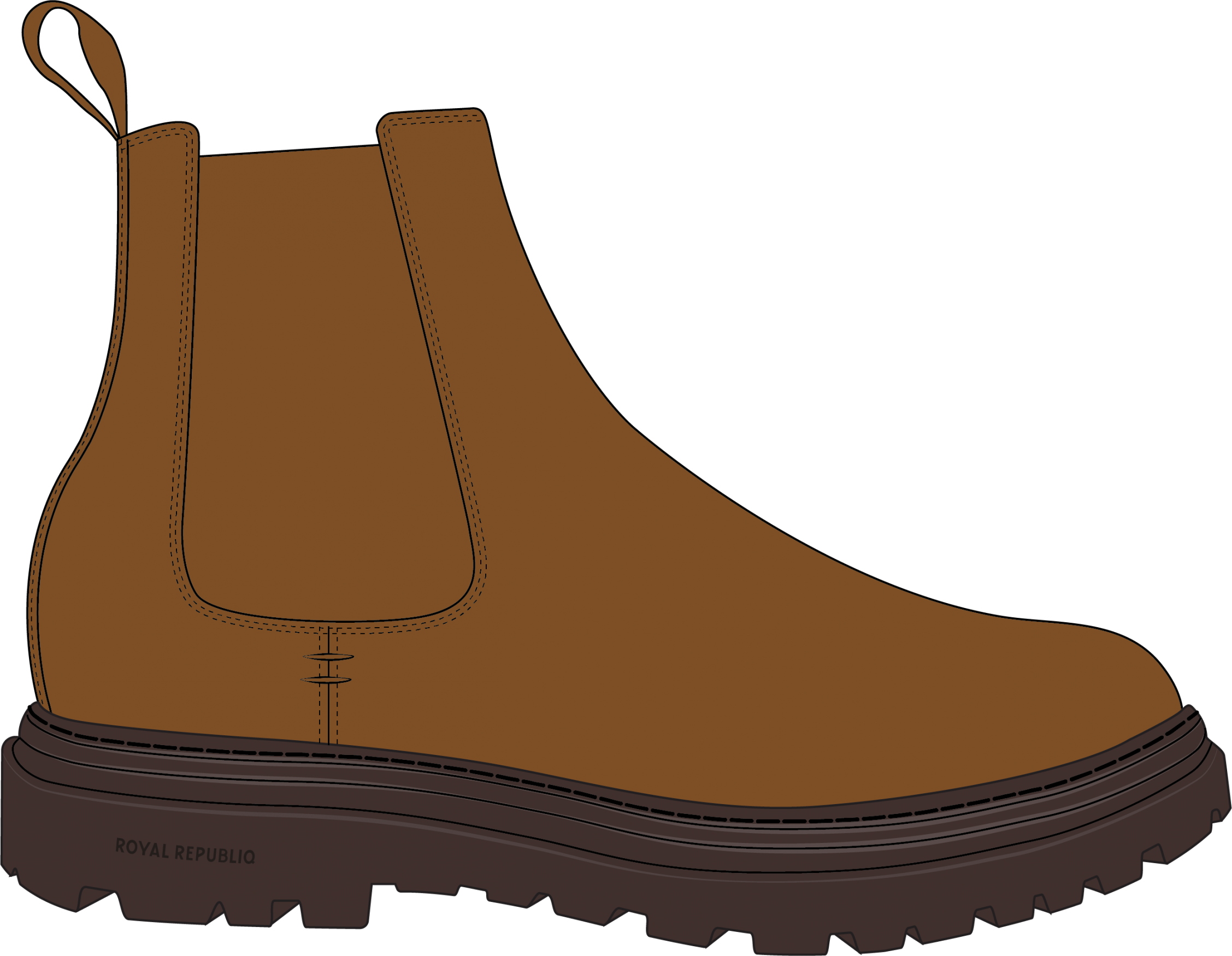 Rover Chelsea Suede 245 | Cognac