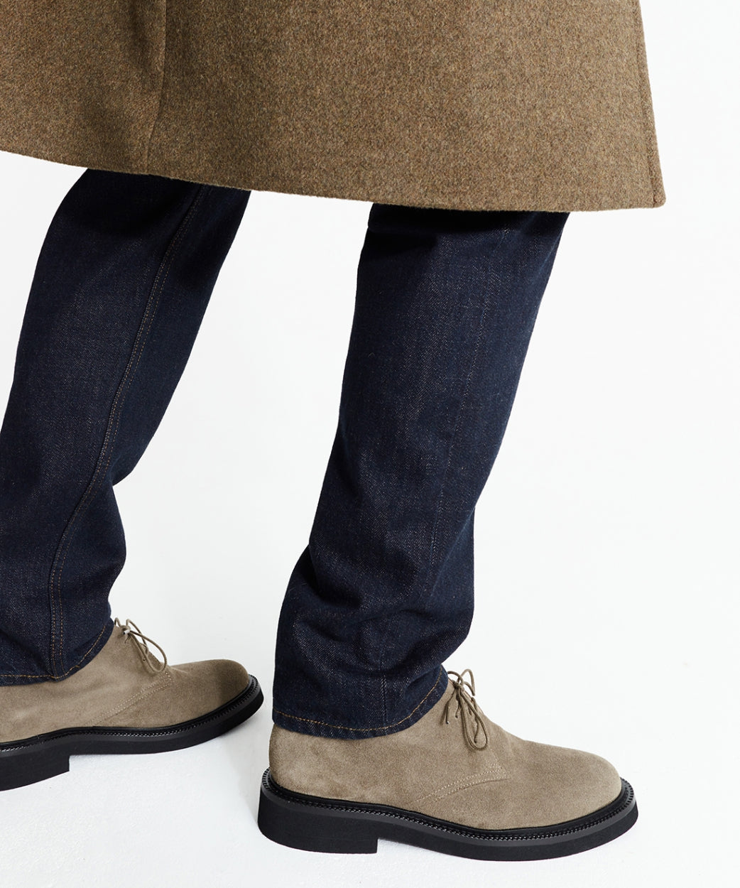 Bond Blox Suede Chukka | Dark Khaki / Anthracite