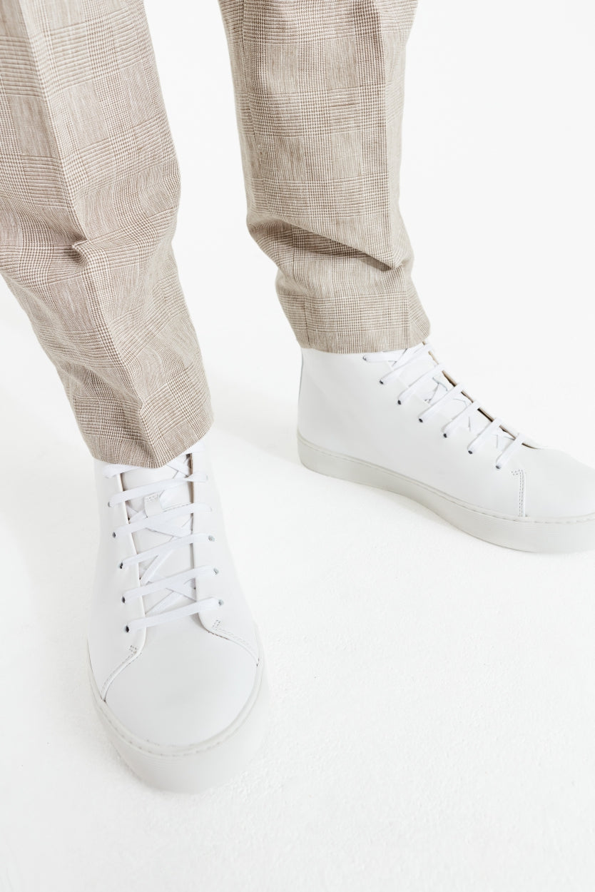 Doric Hi Top | White