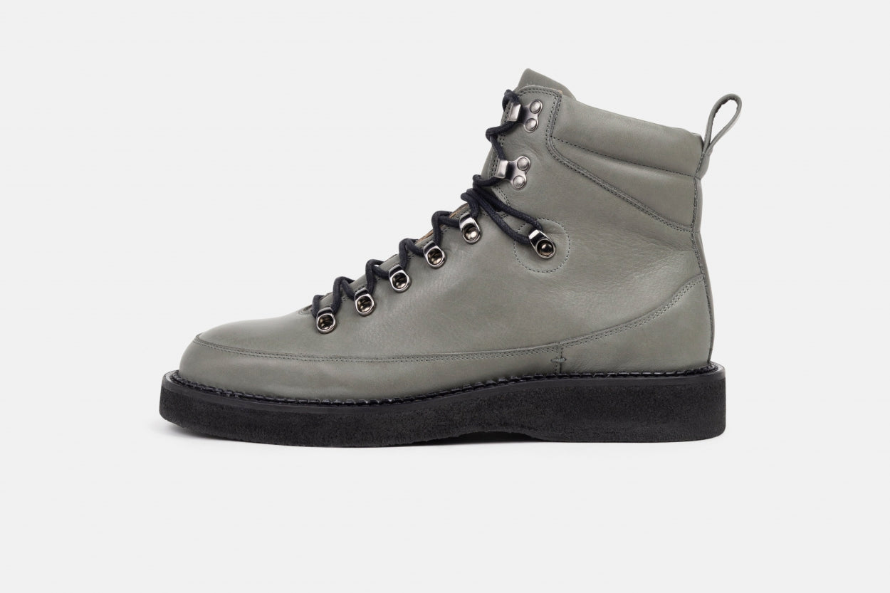 Tediq Crepe Hiker Boot | Dark Khaki / Anthracite