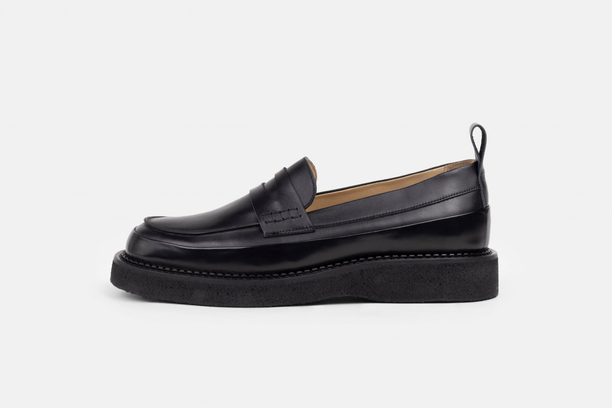 Tediq Crepe Loafer | Black