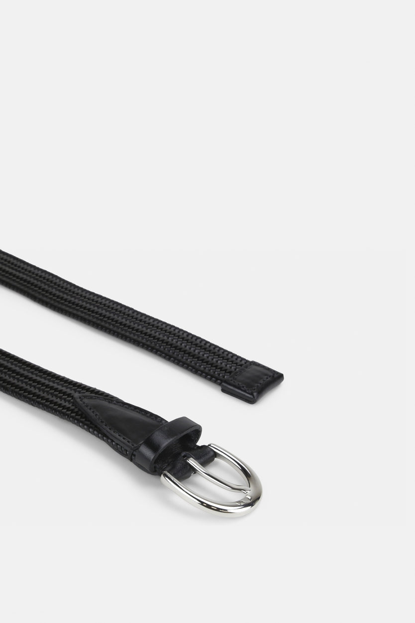 Town Braided Belt | Black