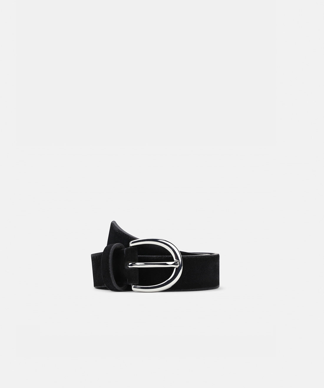 Town Suede Belt | Black