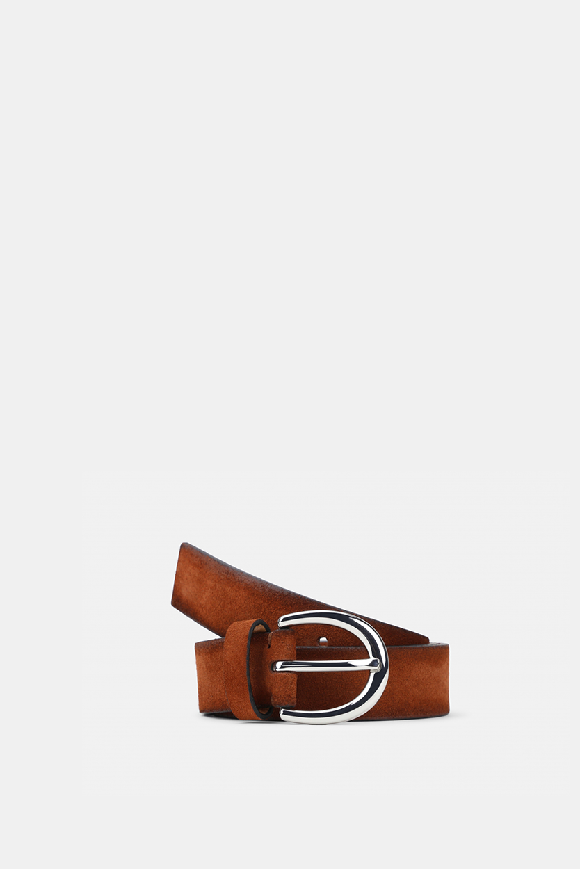 Town Suede Belt | Tan