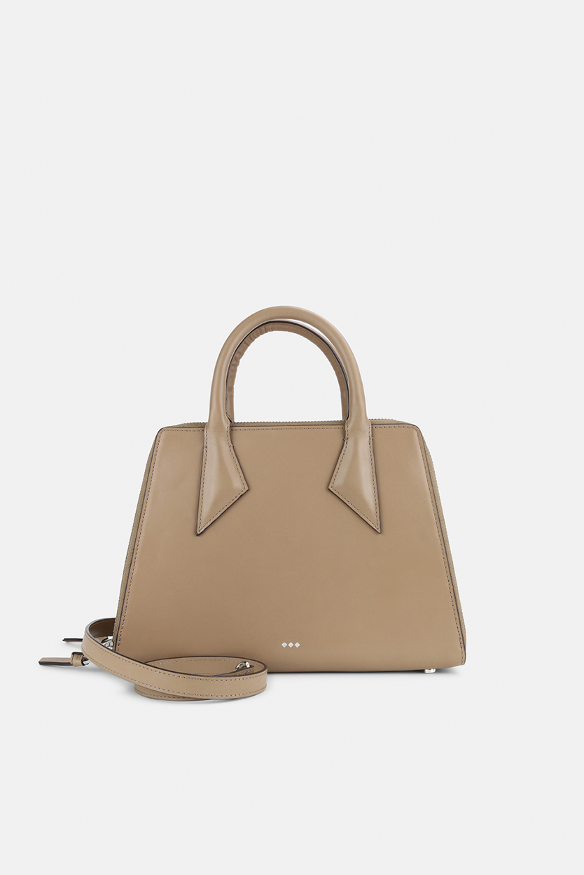 Trapeze Handbag 221 | Taupe