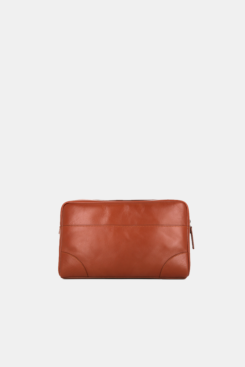 Explorer Washbag 199 | Cognac