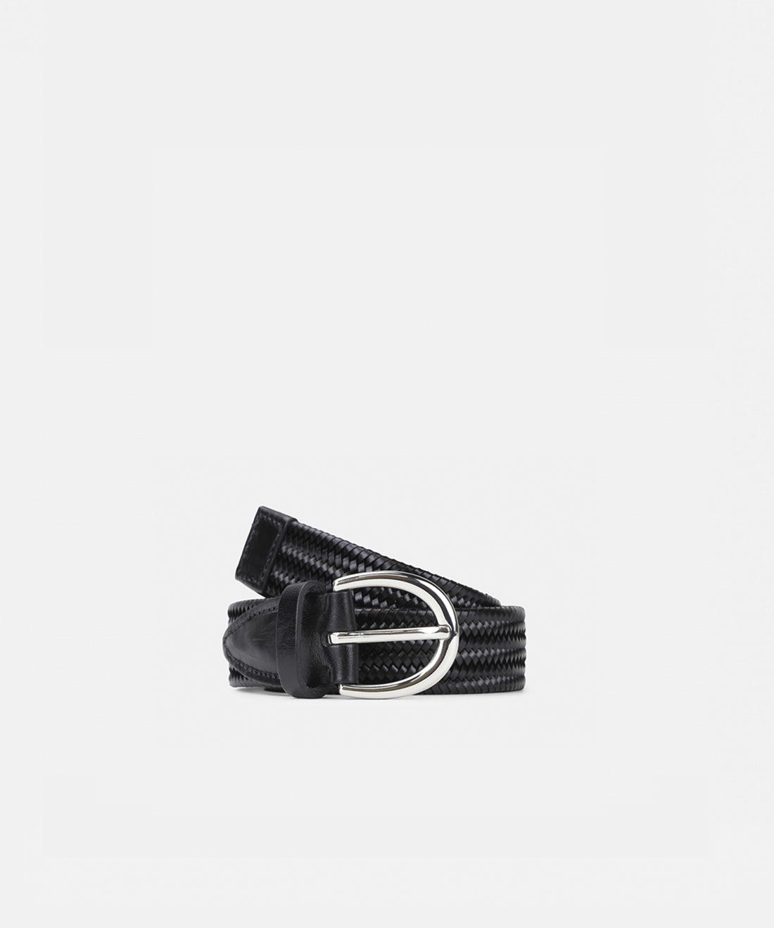 Town Braided Belt | Black